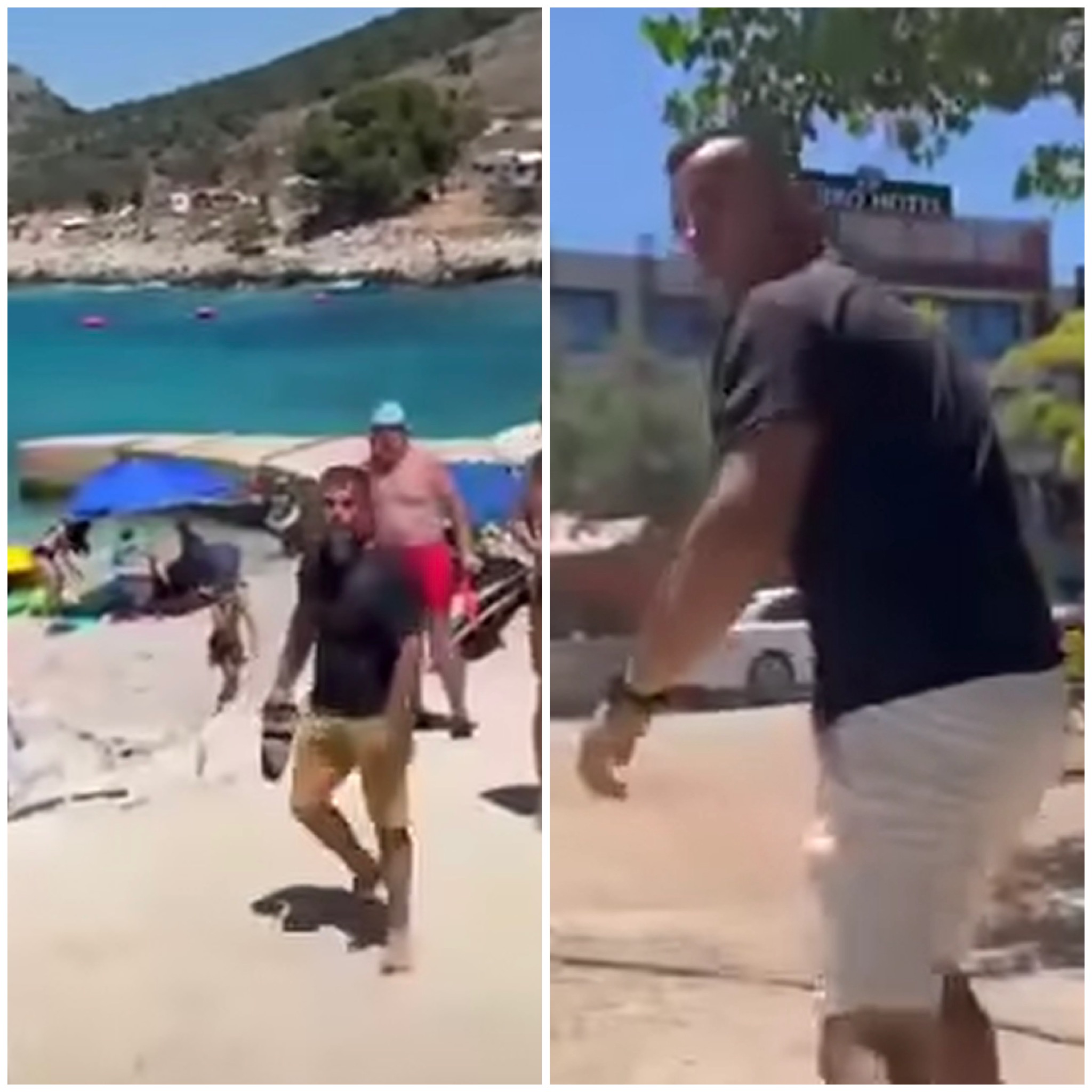 Rrihen për plazhin, tokën e asnjërit dy biznesmenët në Ksamil, njëri në spital