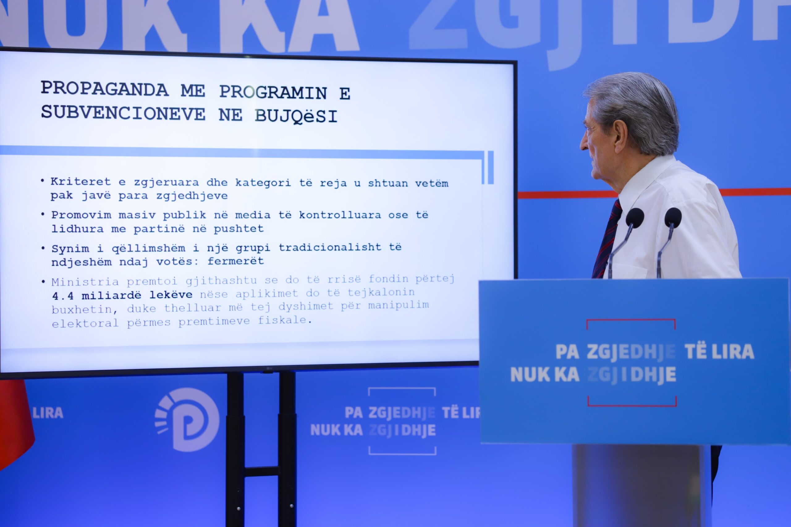 Skema e dytë e manipulimit zgjedhor, programi i subvencioneve, u shpërndanë 44 milionë euro në kohë zgjedhore