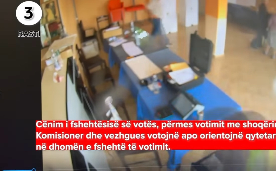 VIDEO/ Bardhi publikon tjetër video: Kontroll nga vëzhguesit e PS mbi çdo votues në qendër votimi
