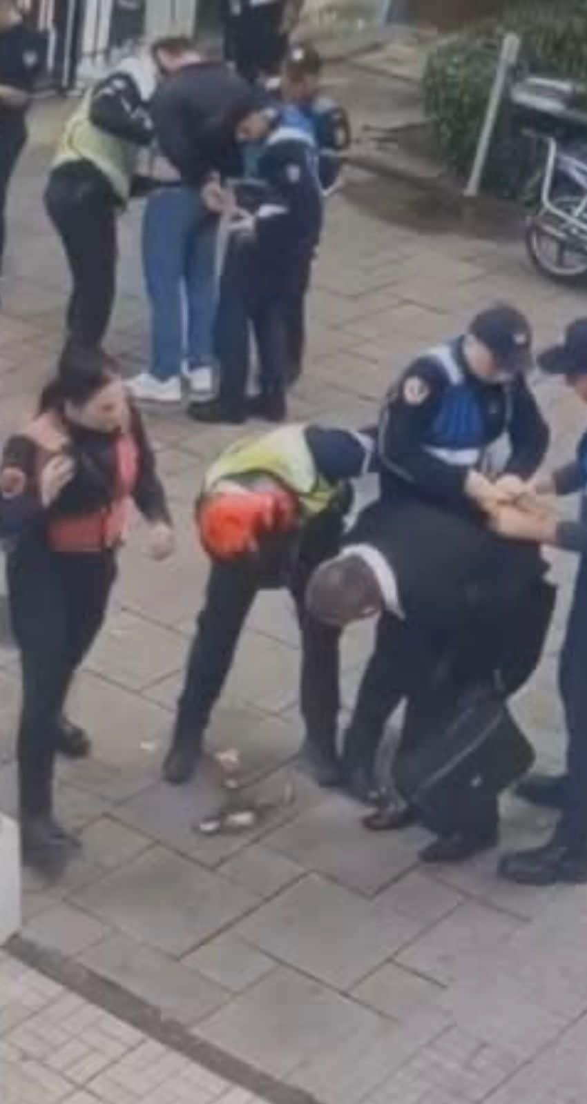 Dalin pamjet e arrestimit të Elvis Shkambit, thërret policët ta arrestojnë