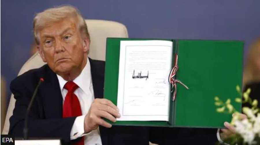 Marrëveshja për Gazën, Trump: U deshën 3000 vjet për të arritur këtu