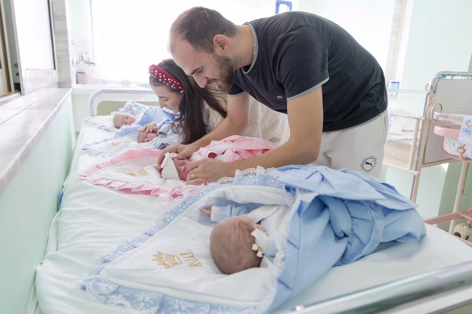 Katërnjakë te spitali “Kiço Glozheni”, shëndosh e mirë po shkojnë në shtëpi