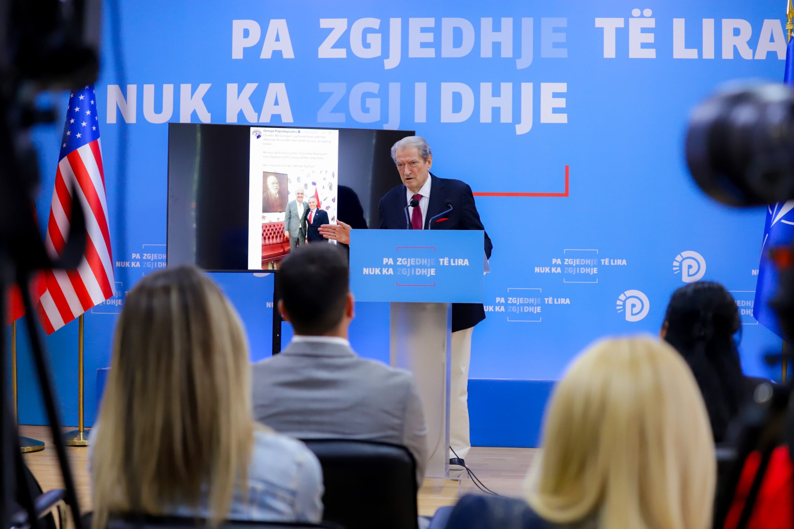 Berisha: Kukulla e Xhorxh Sorosit u tall me presidentin e SHBA duke treguar se është kloun ndërkombëtar