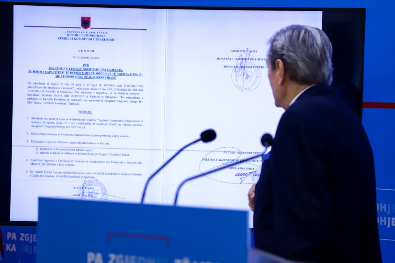 Berisha: Pronar i kompanisë Integrated Energy SPV është Edi Rama me të tjerët