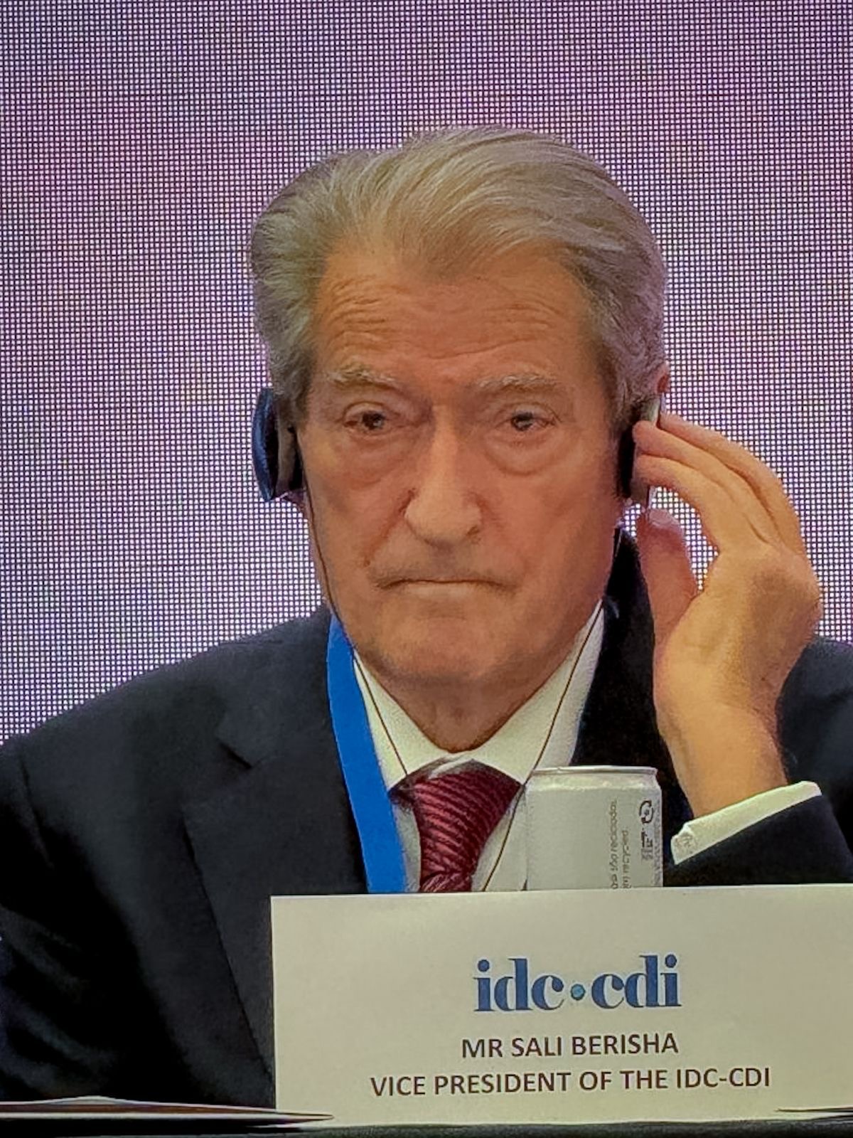 Berisha zgjidhet zv/President i CDI, Unionit më të madh të partive të djathta në botë