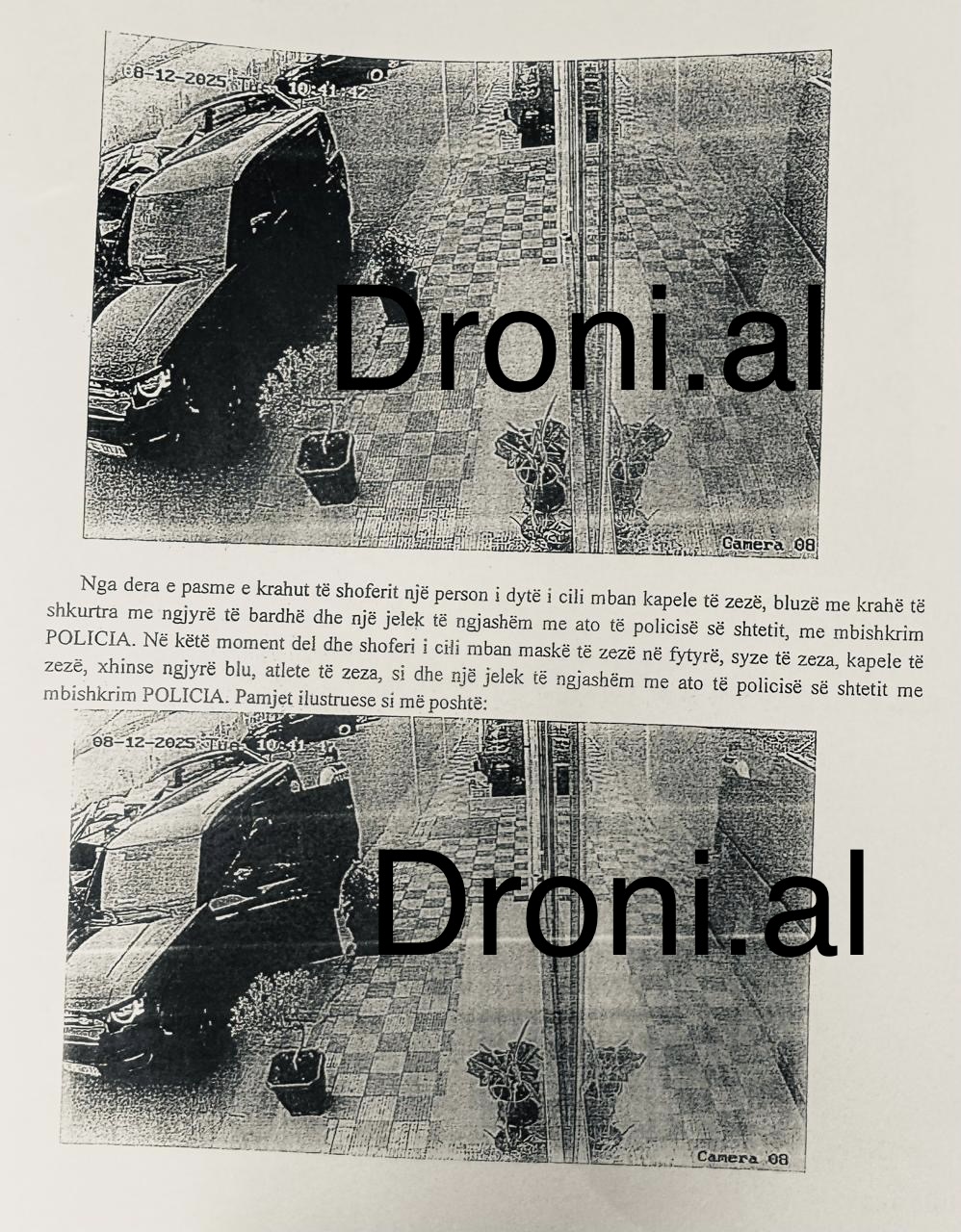 Pamje ekskluzive nga rrëmbimi i biznesmenit Geron Meçe, ishin dy ‘policë”