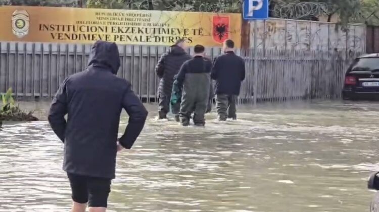Përmbytet qelia e Veliaj në burgun e Durrësit, kati I nën ujë