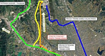 Bllokohet rruga Tiranë–Rinas për dy ditë gjatë natës, ja rrugët alternative