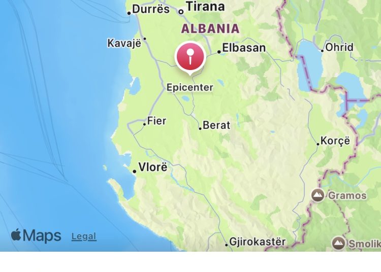 Lëkundet Belshi dhe Fieri nga tërmeti mbi 4 ballë