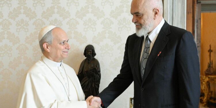 Rama, takim me Papa Leoni XIV në Vatikan