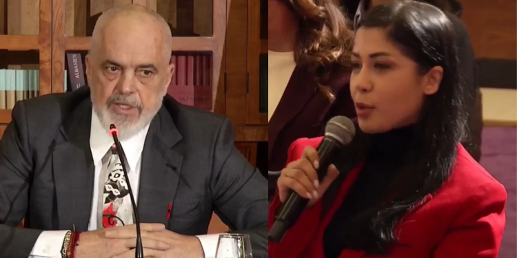 SKANDALOZE/ Rama nxjerr nga konferenca e shtypit gazetaren Ambrozia Meta. Ndalohet konferenca 5 minuta