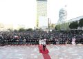 CEREMONIA/ Mijëra besimtarë falën Namazin në Sheshin Skënderbej