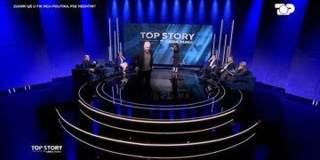 Përplasje në “Top Story”, Alfred Lela largohet nga studio pas debatit me Grida Dumën