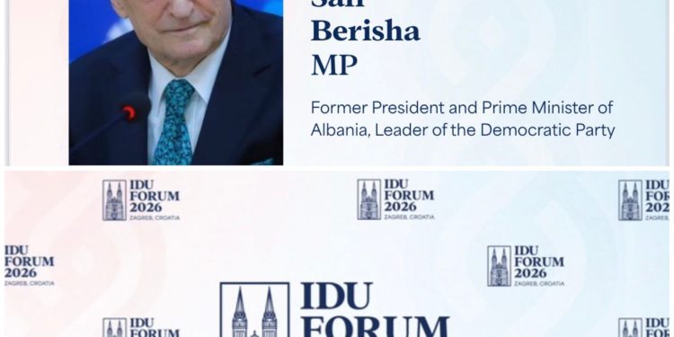 Forumi i IDU 2026 mbledh liderët e djathtë nga e gjithë bota në Zagreb, Berisha në panelin kryesor