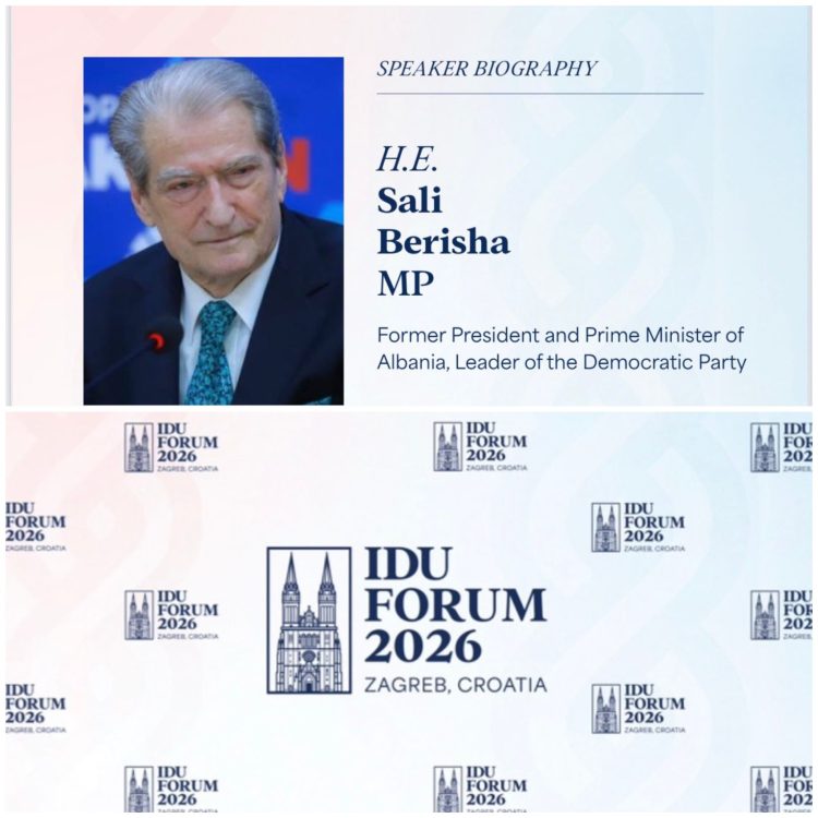 Forumi i IDU 2026 mbledh liderët e djathtë nga e gjithë bota në Zagreb, Berisha në panelin kryesor