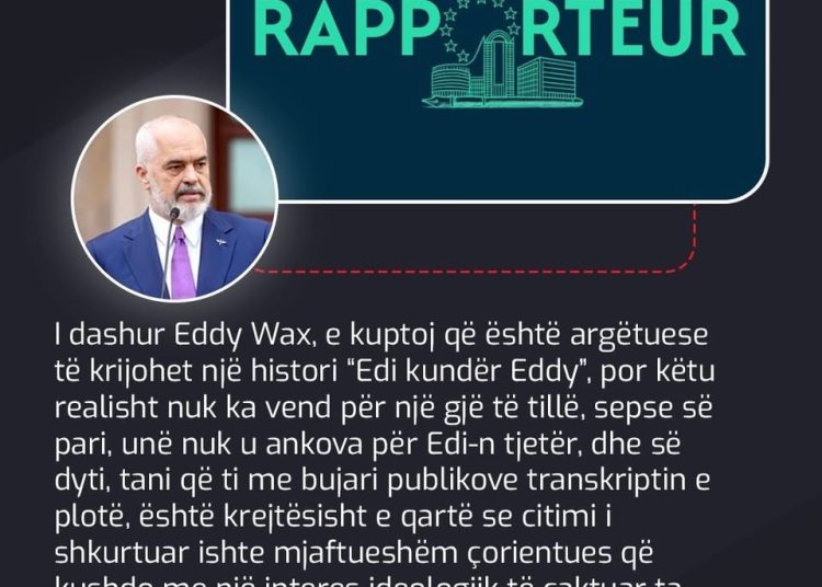Rama i shkon deri në fund sqarimit me Italinë për deklaratën e shkurtuar të ministrit
