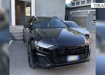 Operacioni “Stolen Line” në Tiranë, sekuestrohet Audi SQ8 i vjedhur në Itali