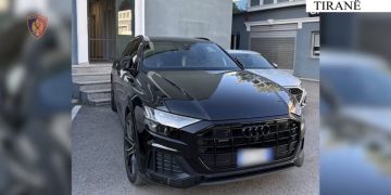Operacioni “Stolen Line” në Tiranë, sekuestrohet Audi SQ8 i vjedhur në Itali