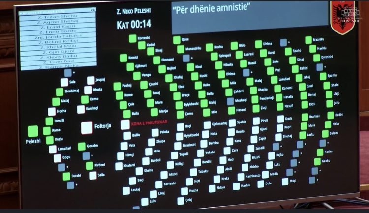 Rama mezi bën maxorancën e cilësuar. Për herë të parë duhet edhe vota e tij
