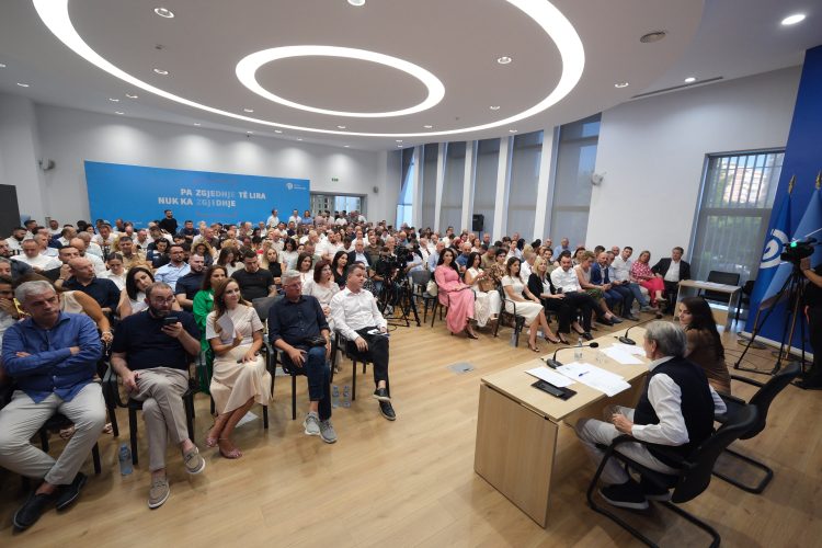 Debate në mbledhjen e Këshillit Kombëtar të PD-së, Kuçana dhe Hoxha kërkojnë rezolutë dhe proces transparent
