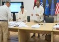 Julia Emiri,  kryetare e Këshillit Kombëtar të PD