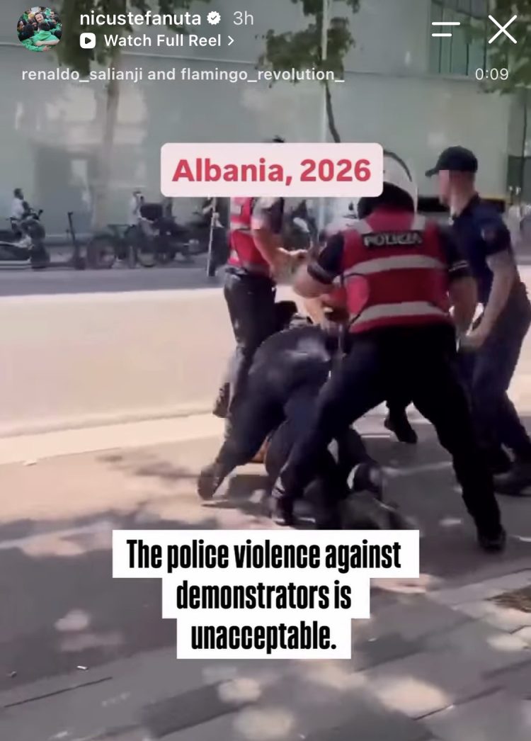 Zv/presidenti i Parlamentit Evropian, dënon dhunën e policisë ndaj protestuesve në Tiranë