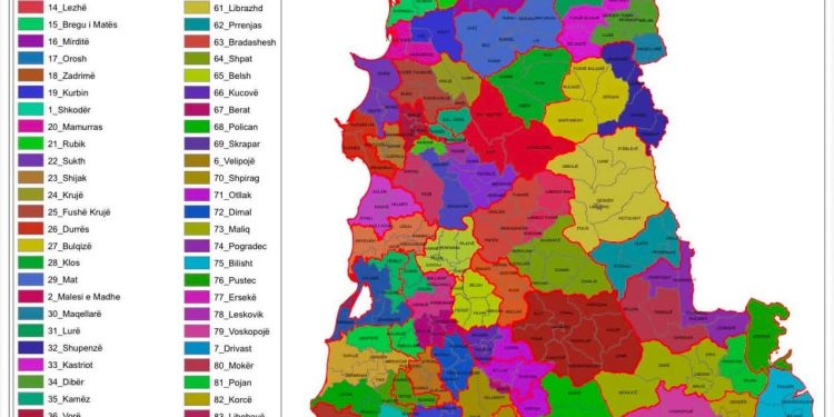 Bardhi publikon propozimin e PD-së për reformën territoriale: Sa bashki, qarqe dhe rajone propozohen
