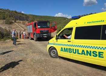 Plagoset efektivi i Forcave të Armatosura në Mirditë, transportohet me helikopter drejt Tiranës