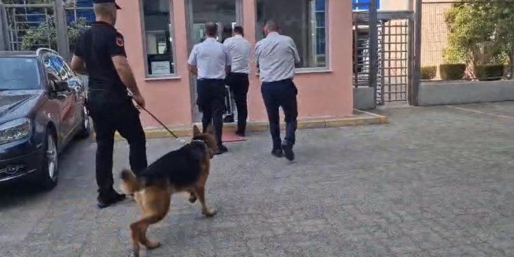 Alarm për bombë në SPAK dhe GJKKO, kontroll godinës me qen antieksploziv