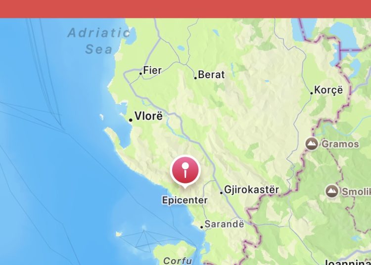 Tërmet 4.2 ballë në jug të Shqipërisë, epiqendra pranë Fterrës