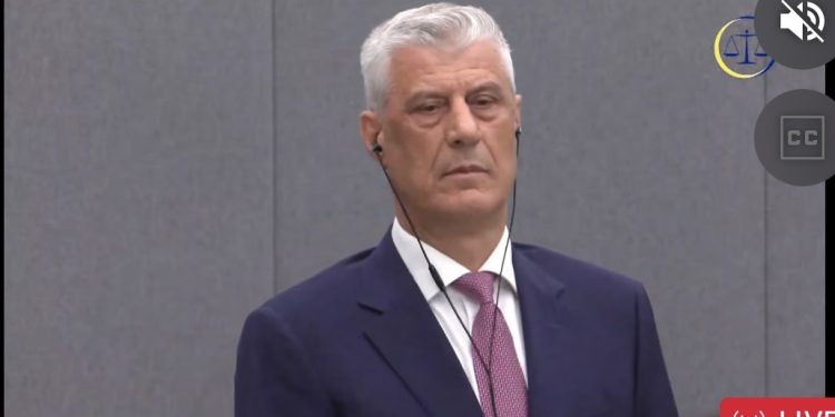 Hashim Thaçi dënohet me 25 vjet burg, i pafajshëm për krime kundër njerëzimit